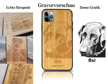 INDIVIDUELL iPhone 11 Pro Bambus-Kunststoff